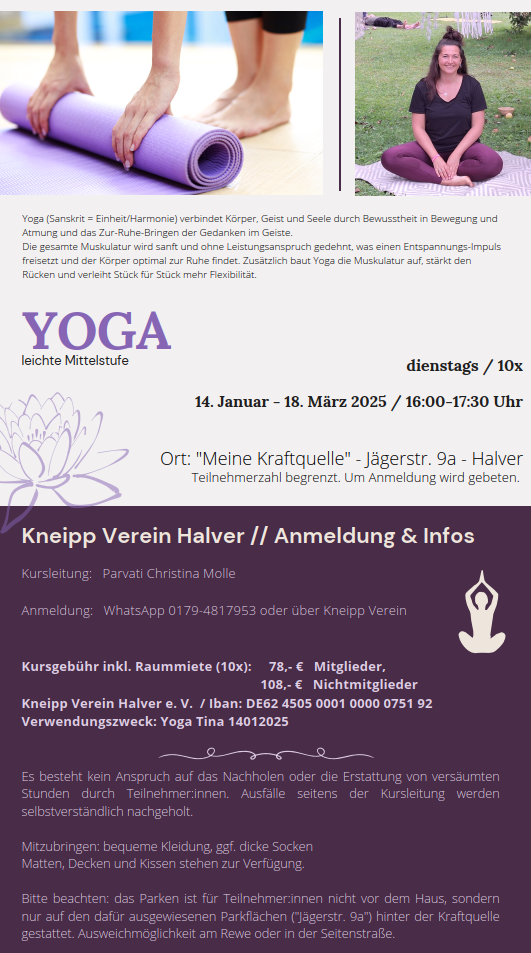 Yoga Kurs