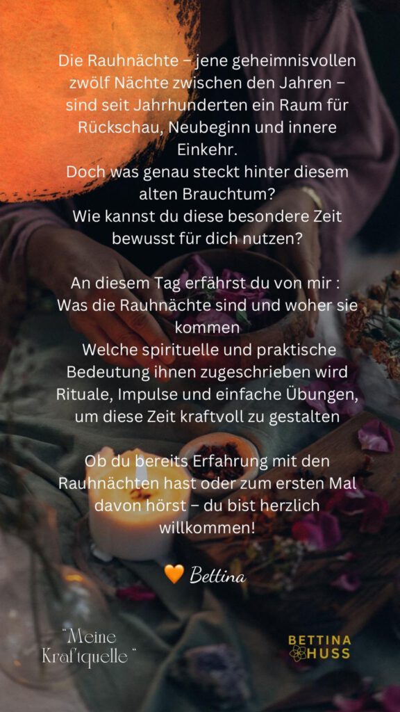 Rauhnächte-Ritual