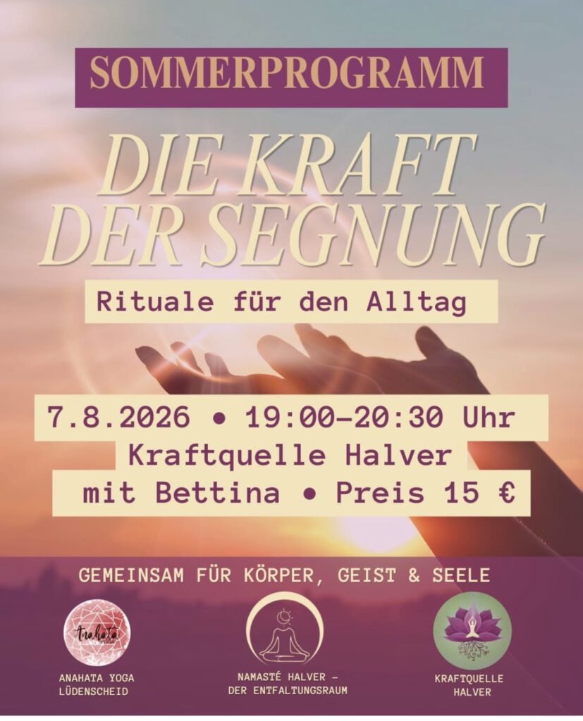 Kraft der Segnung