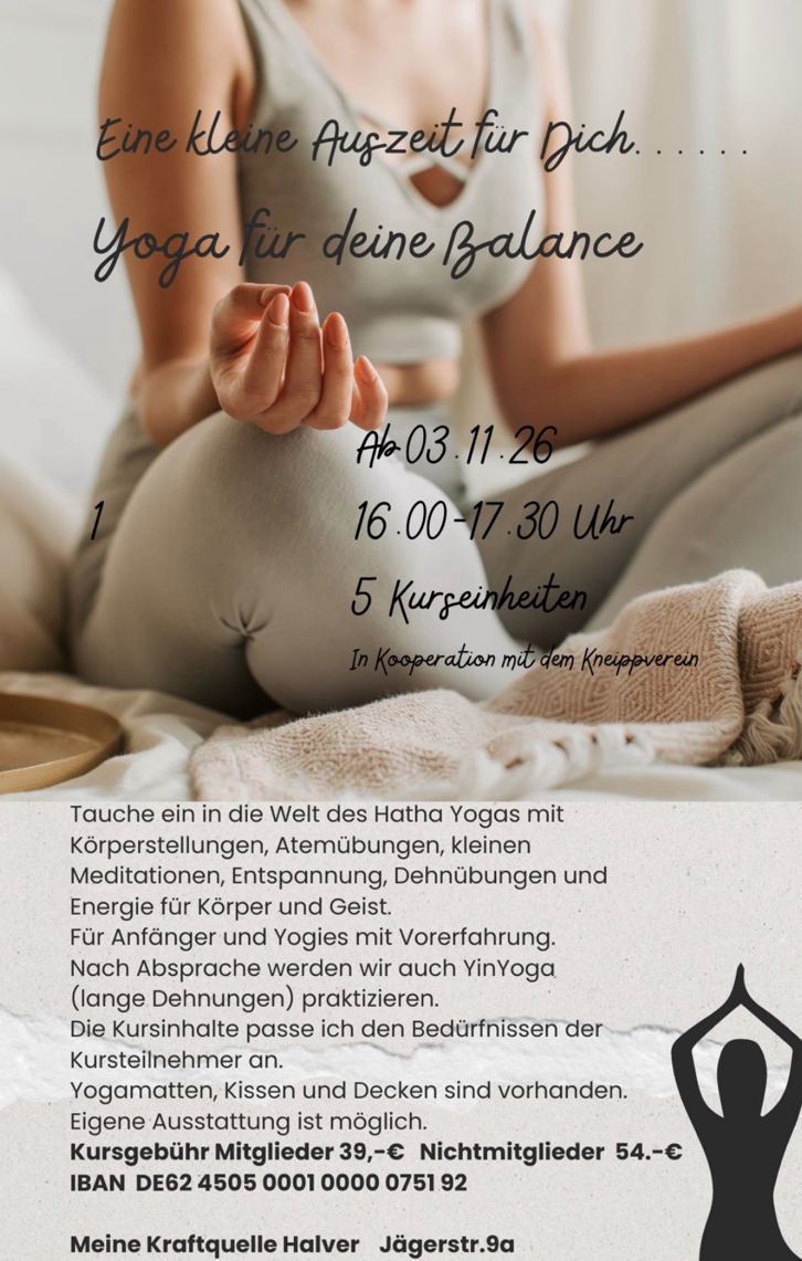 Yoga für deine Balance